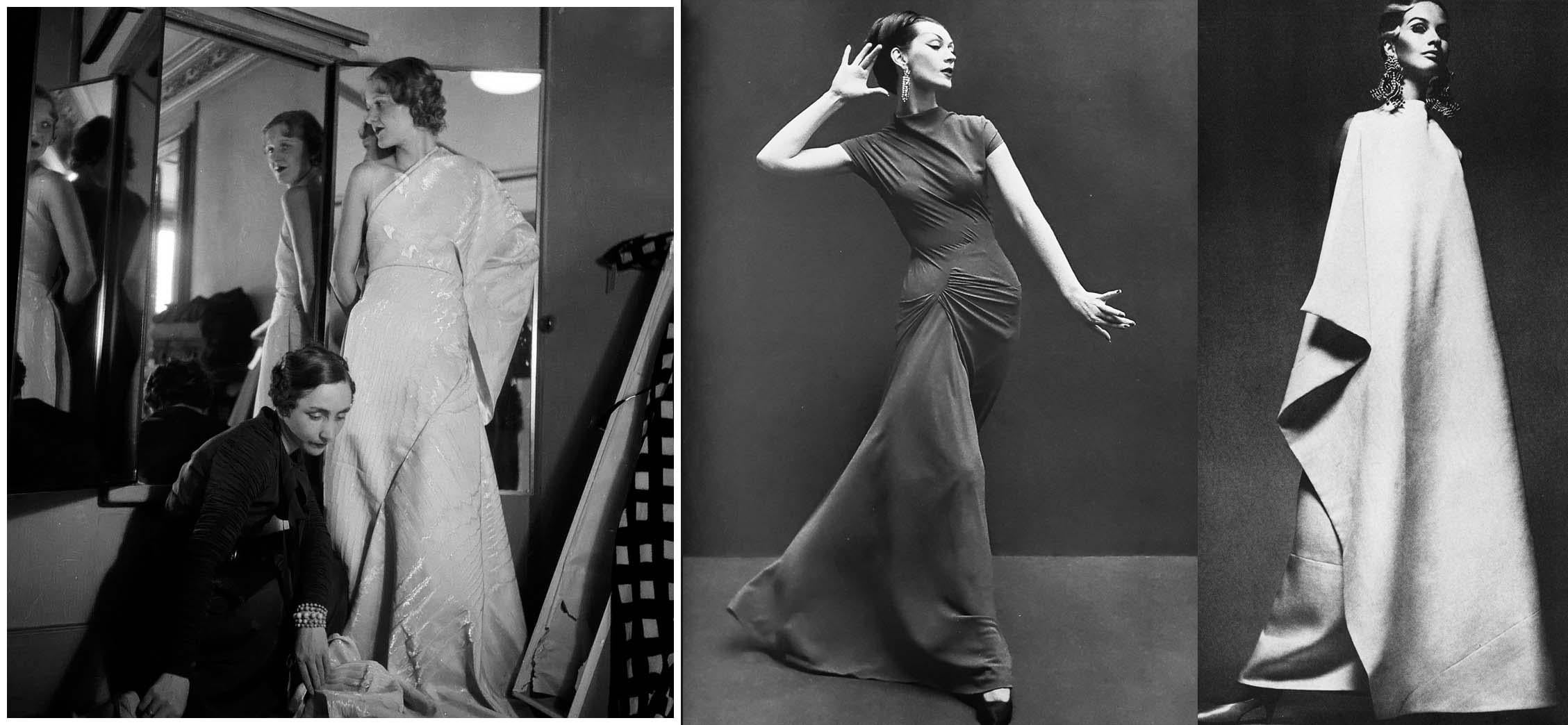 Madame Gres Haute Couture Abito da sera nero elegante anni '60 Madam Gres in vendita 5