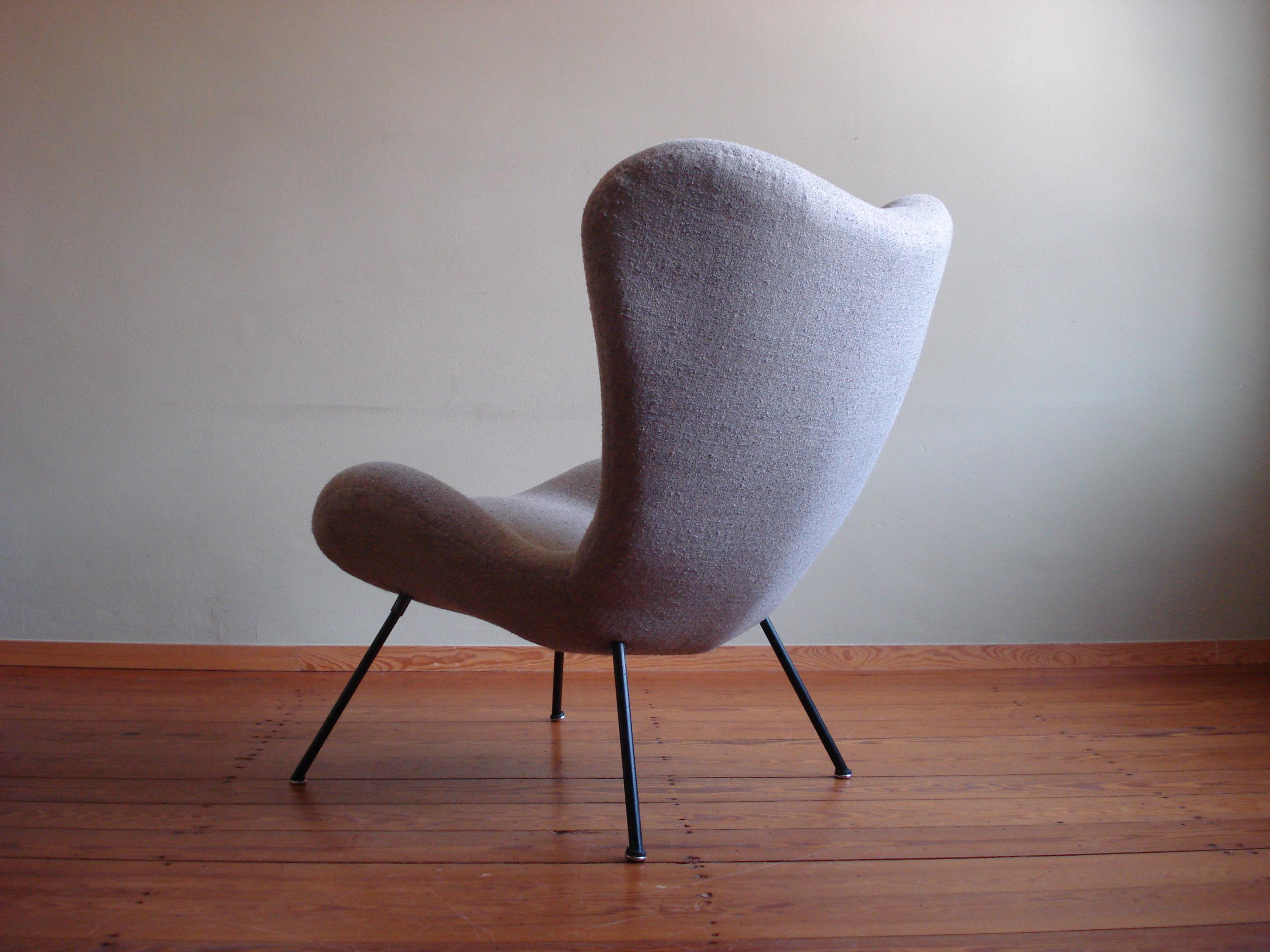 Madame Lounge Chair from Fritz Neth by Correcta, 1950s  In Good Condition For Sale In Stuttgart, DE