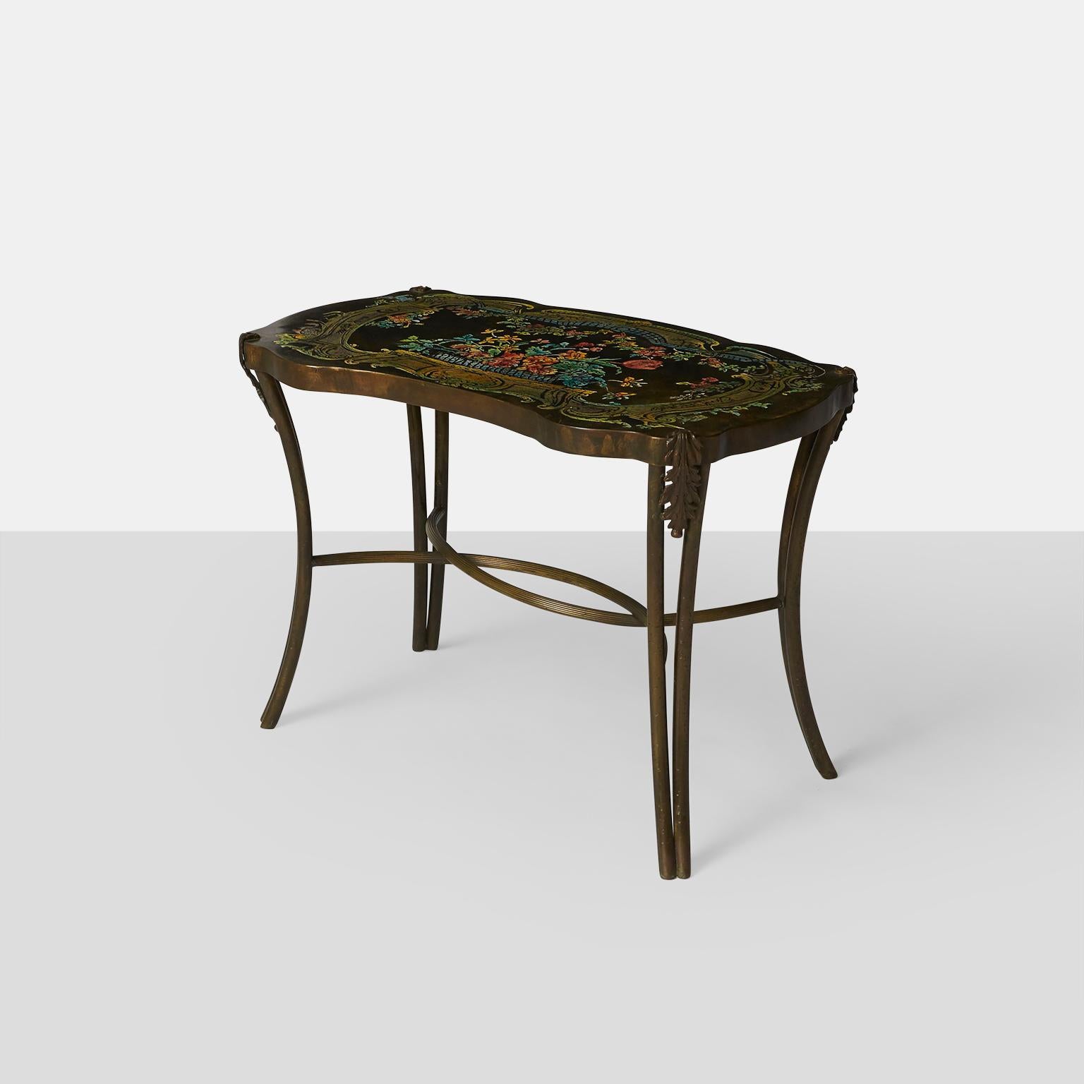 Mid-Century Modern Madame Pompadour Tables by Philip and Kelvin LaVerne