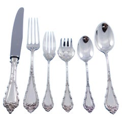 Madame Royale by Durgin Sterling Silver Flatware Set Service 52 pieces Dinner