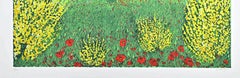 Primavera esplosiva - Serigrafia originale di Maddalena Striglio - Fine XX secolo