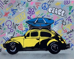 Summer of Love Matching Set by Madderdoit (VW Bus, street art, graffiti)