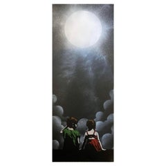 Untitled Moon - Canvas by Madderdoit