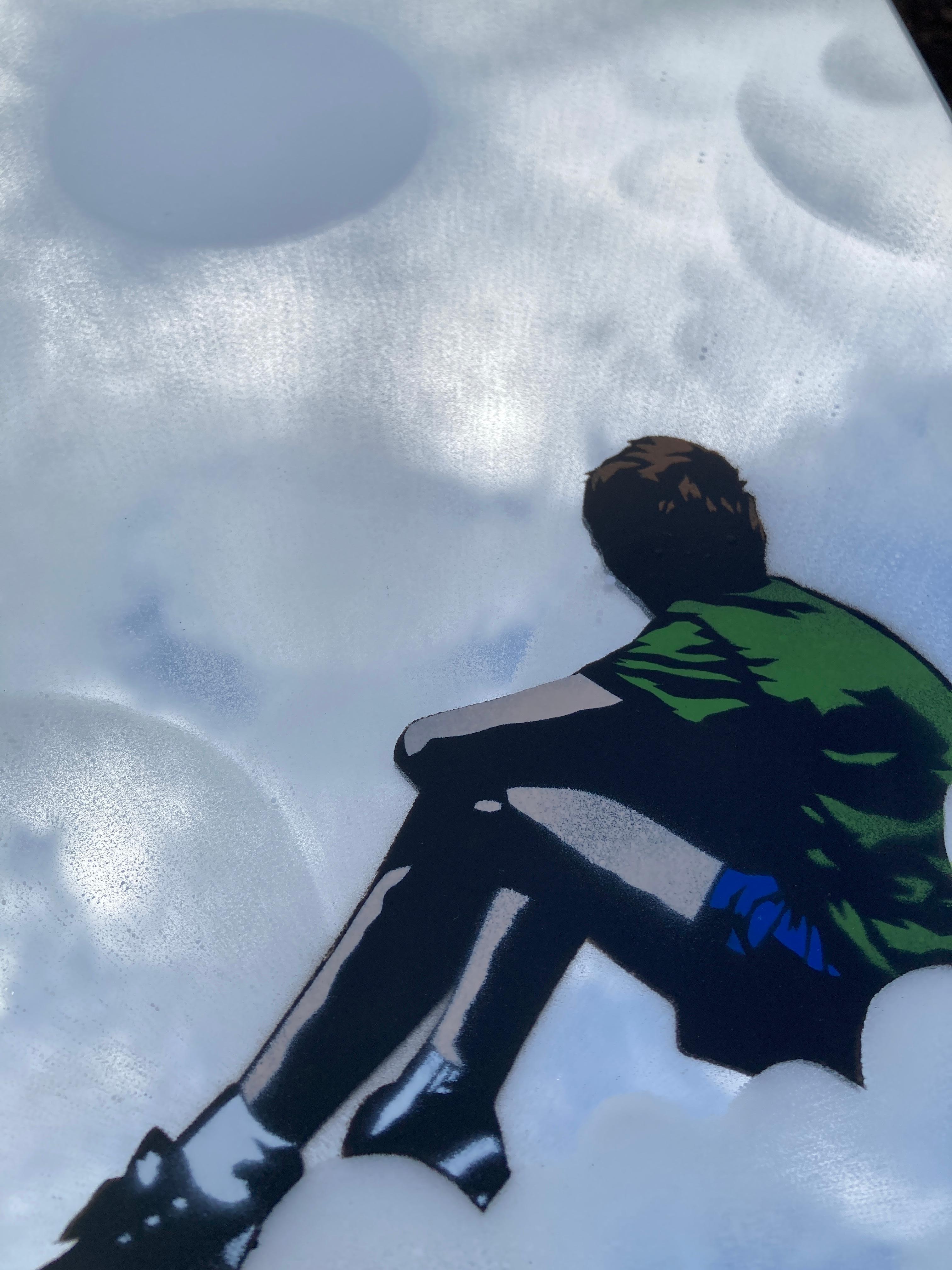 Édition du miroir Up In The Clouds en vente 1