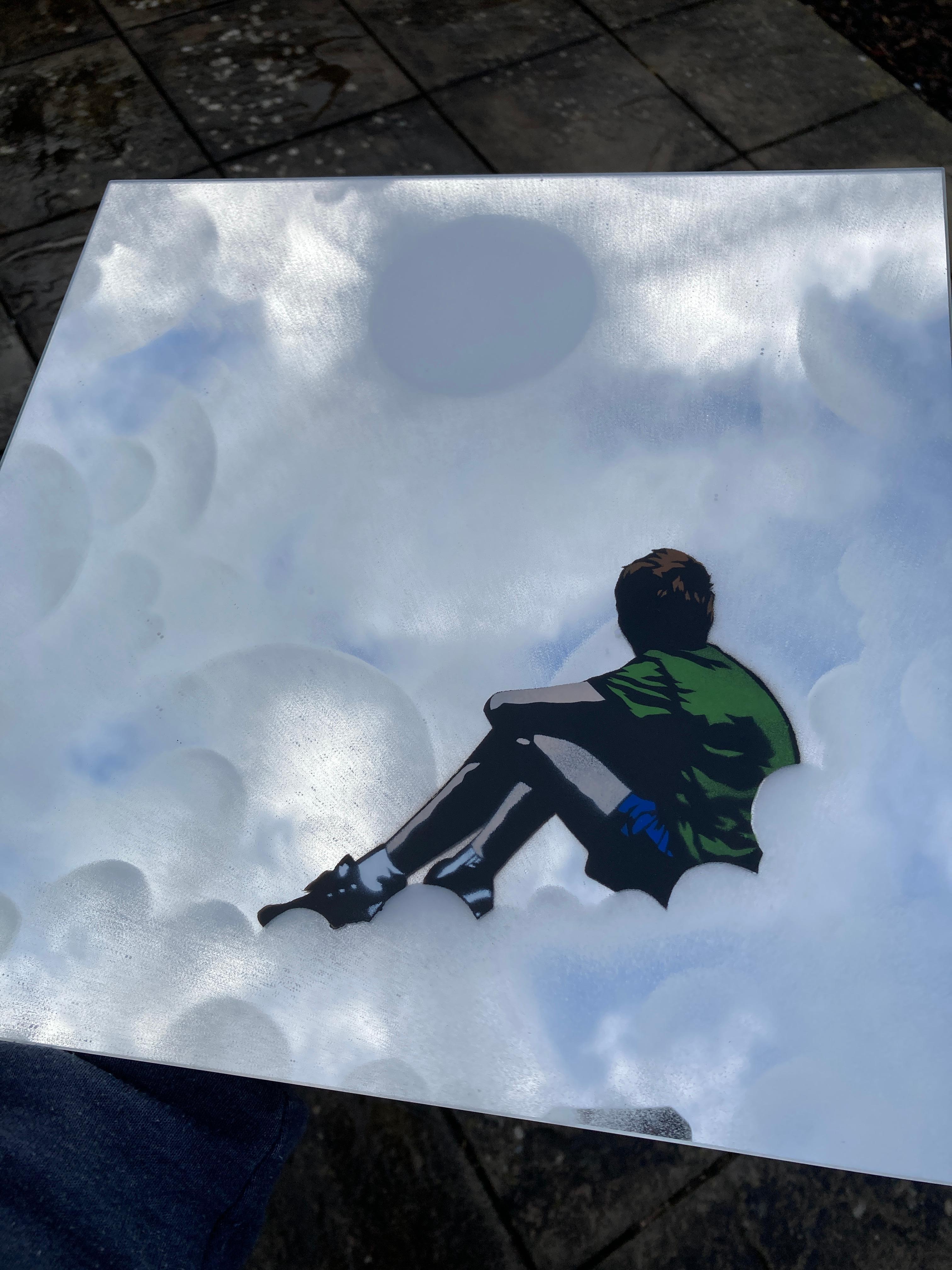 Édition du miroir Up In The Clouds en vente 3