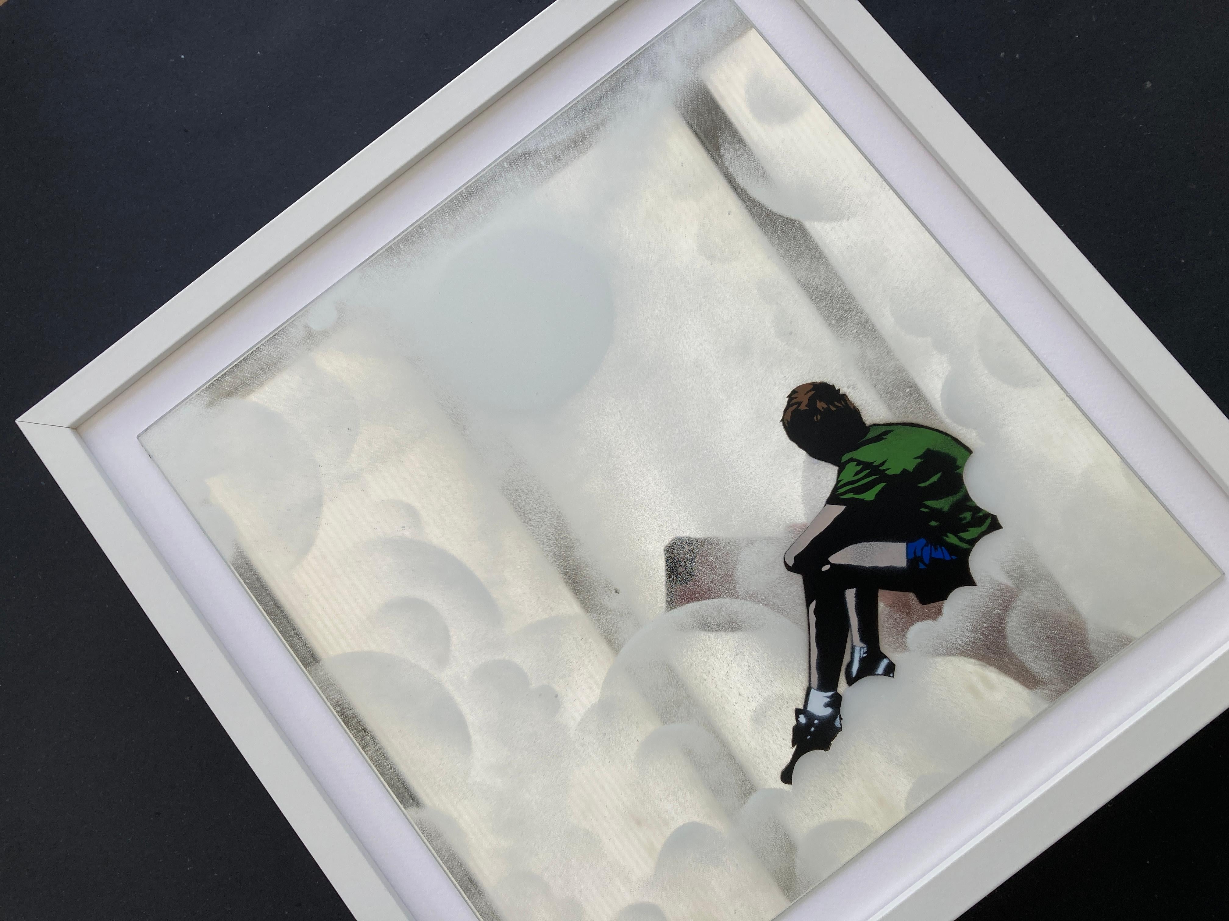 Édition du miroir Up In The Clouds en vente 2