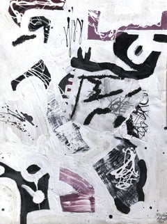 "Forma 1A", Mixed Media on Wood Panel