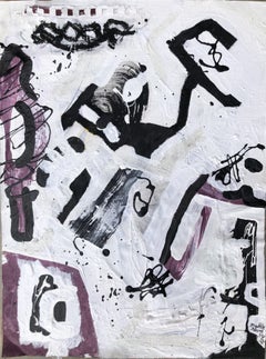 "Forma 2A", Mixed Media on Wood Panel