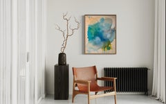 Silhouettes, Abstract Painting, Colourfield Style Painting, Contemporary Art