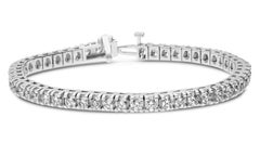 Made for US Lab Grown 5.0 Carat Diamond 3 Prong Tennis Bracelet