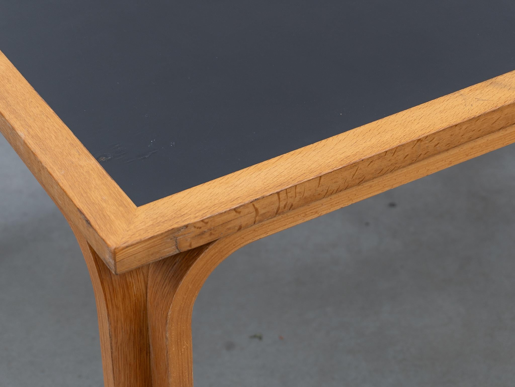 Stratifié Table de salle à manger fabriquée au Danemark par Thygesen et Sorensen pour Magnus Olesen, années 1970 en vente