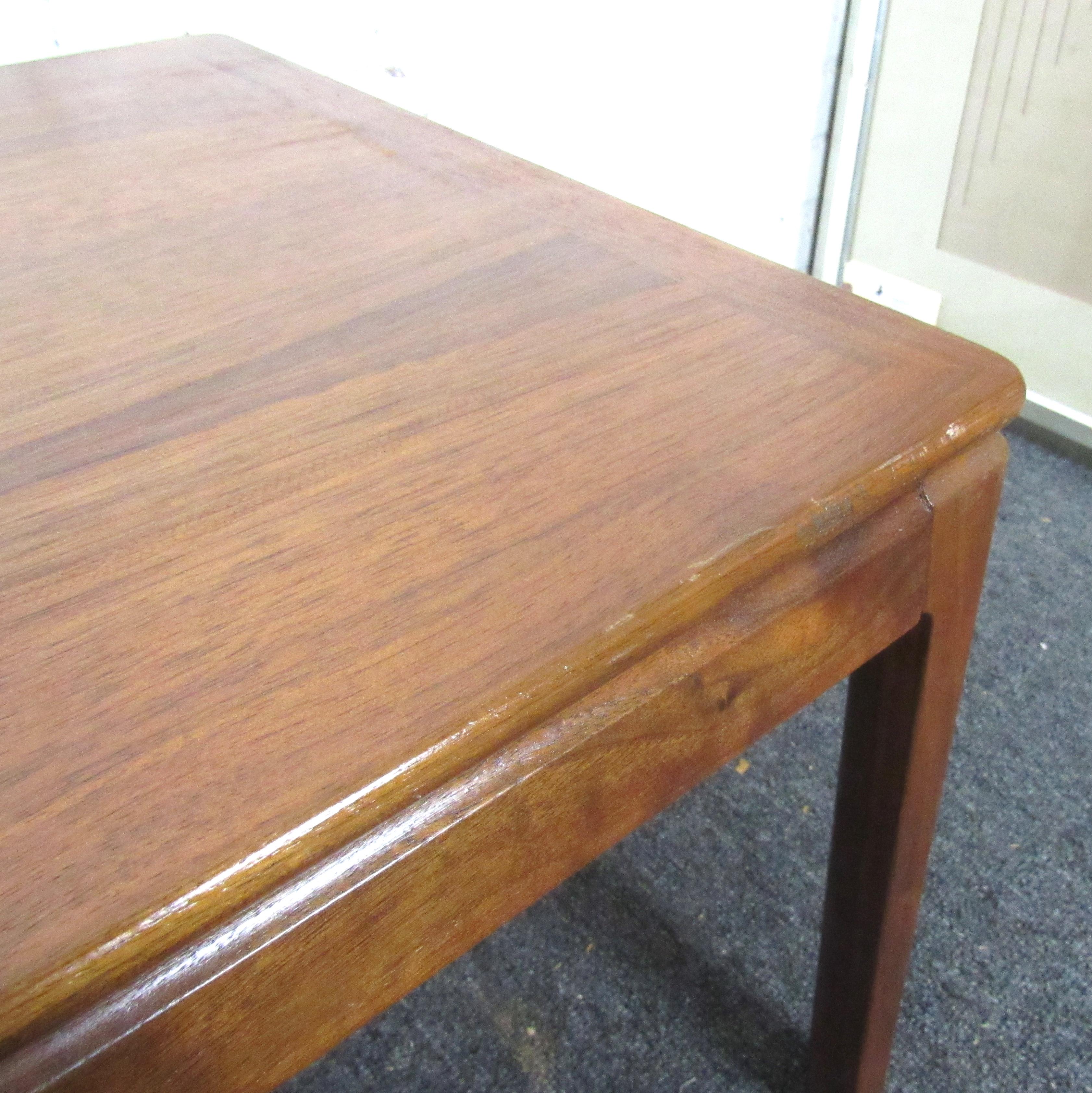 Danish Made in Denmark Teak Mid-Century Modern Coffee Table by Tarm Stole For Sale