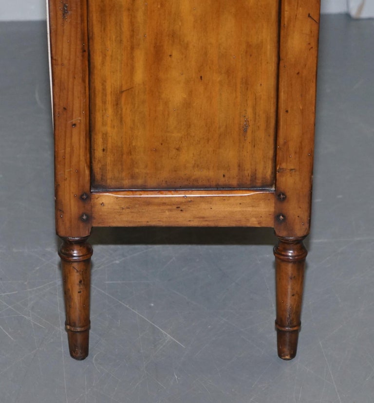 Made in England Multiyork Solid Oak Triple Drawer Sideboard Bookcase