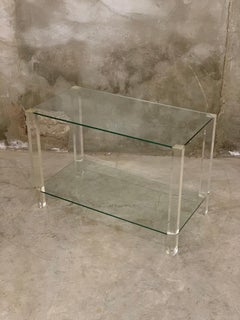 Fabriquée en Italie par Raventos, table d'appoint centrale style Hollywood Regency des années 1970/80, fabriquée en Italie