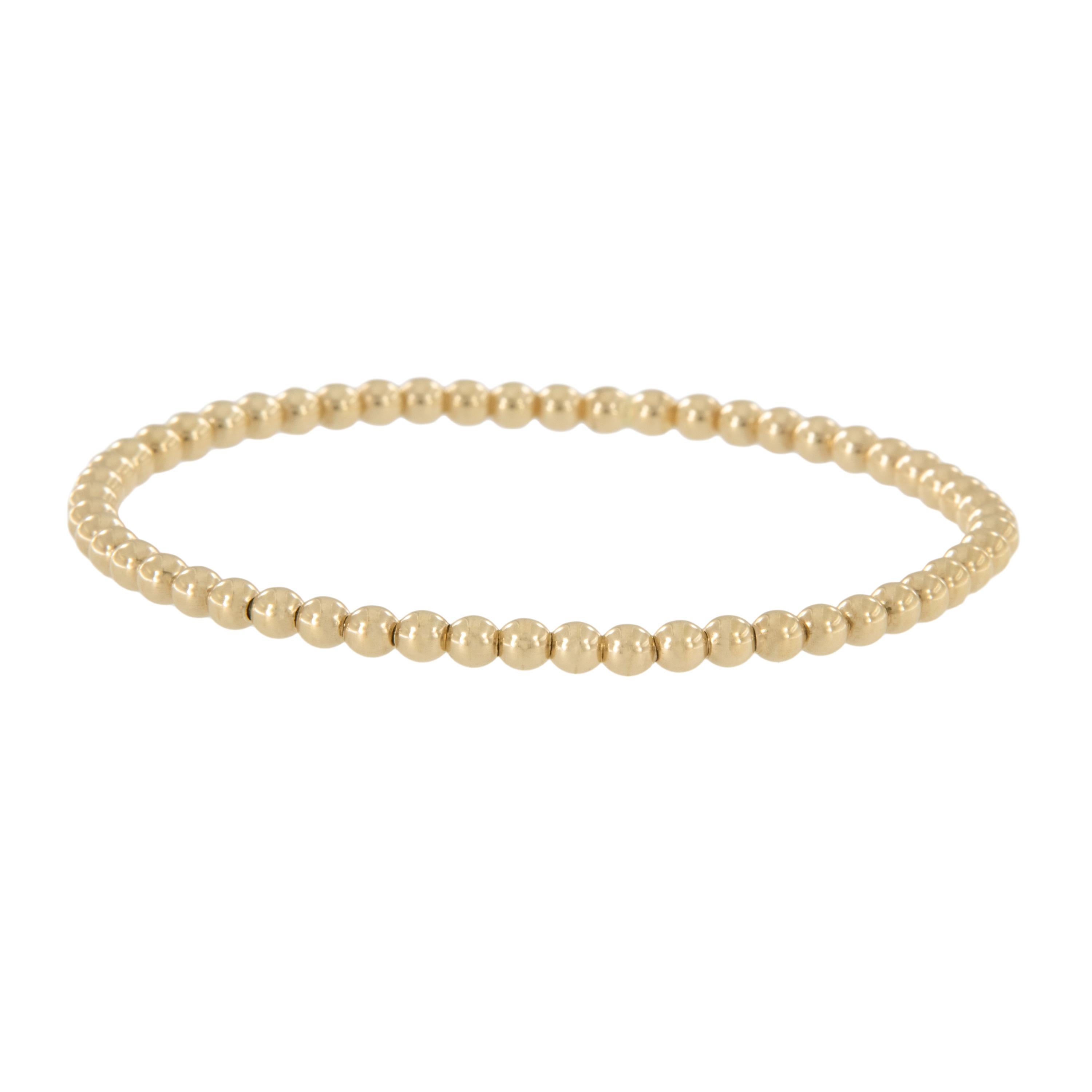 Known for their expert jewelry engineering, Italian craftsman specialize in making these solid and heavy weight quality stretch jewelry! This fun bracelet stretches to fit your wrist perfectly for a spectacular look! Can be worn every day, dressed
