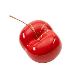 Sweet Cherry, home decoration, wall decor, red passion, summer, Italy, ceramic