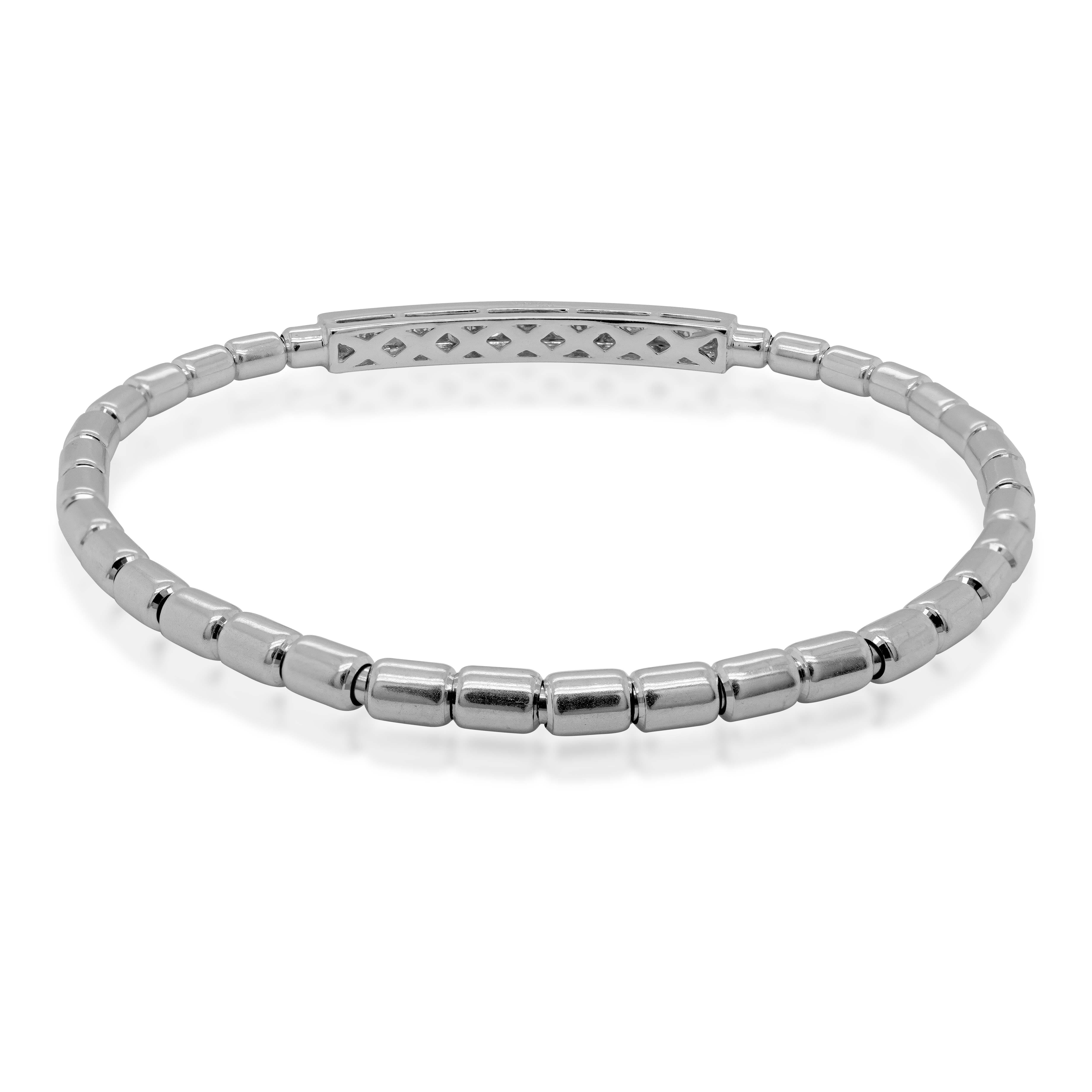 raw diamond bracelet