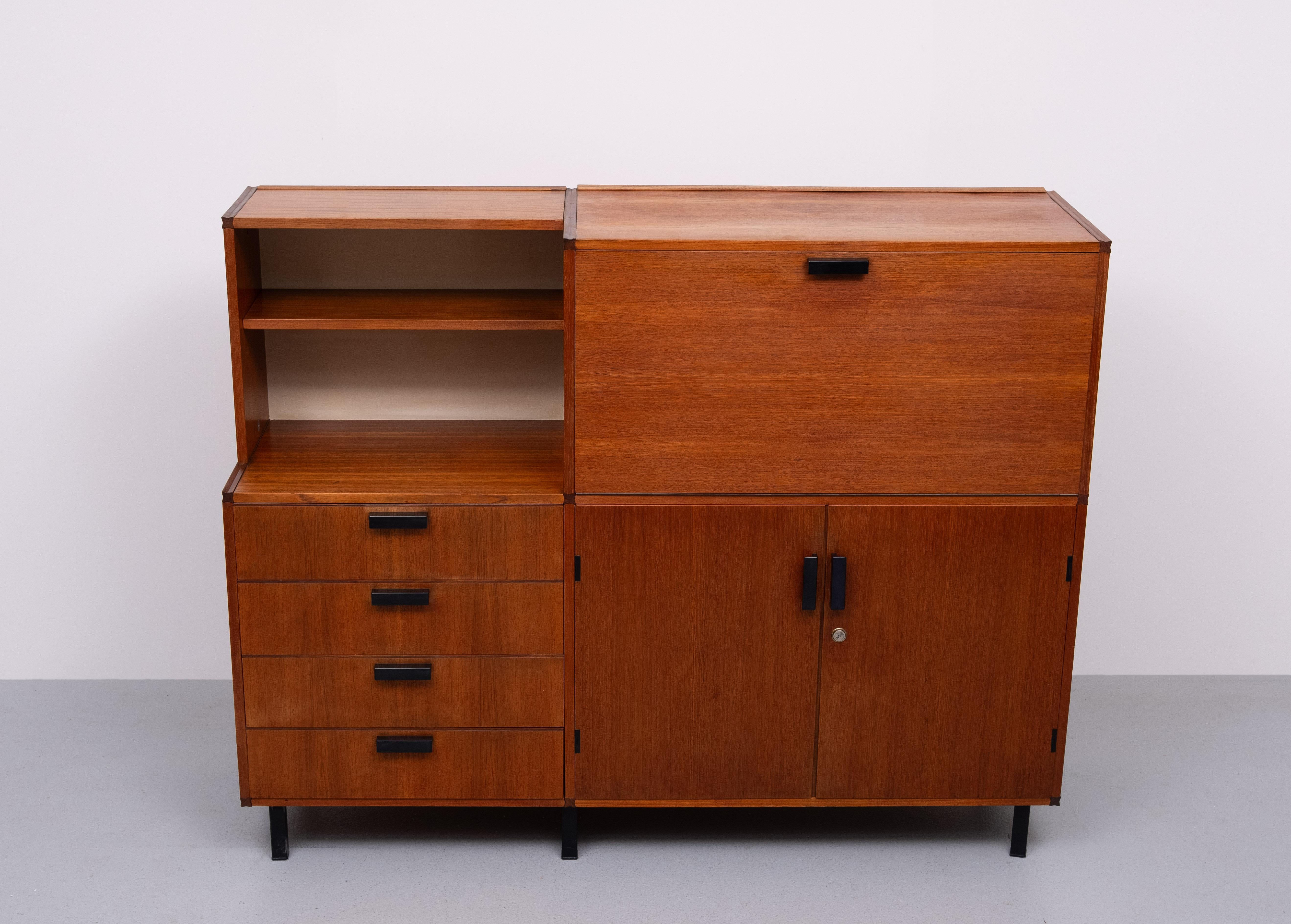 Mueble a medida de Cees Braakman para Pastoe, años 60 Moderno de mediados de siglo en venta