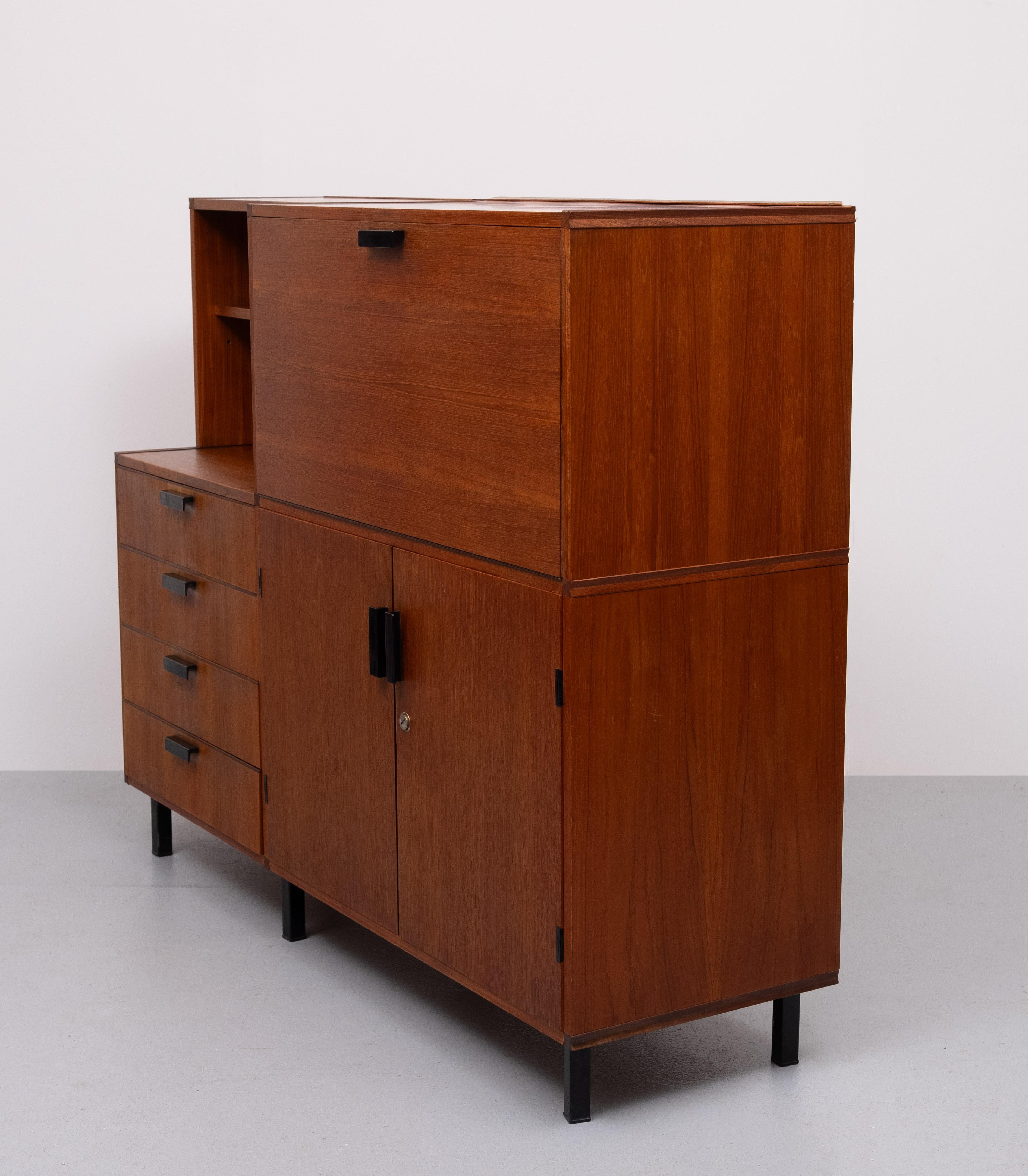 Mueble a medida de Cees Braakman para Pastoe, años 60 en venta 1
