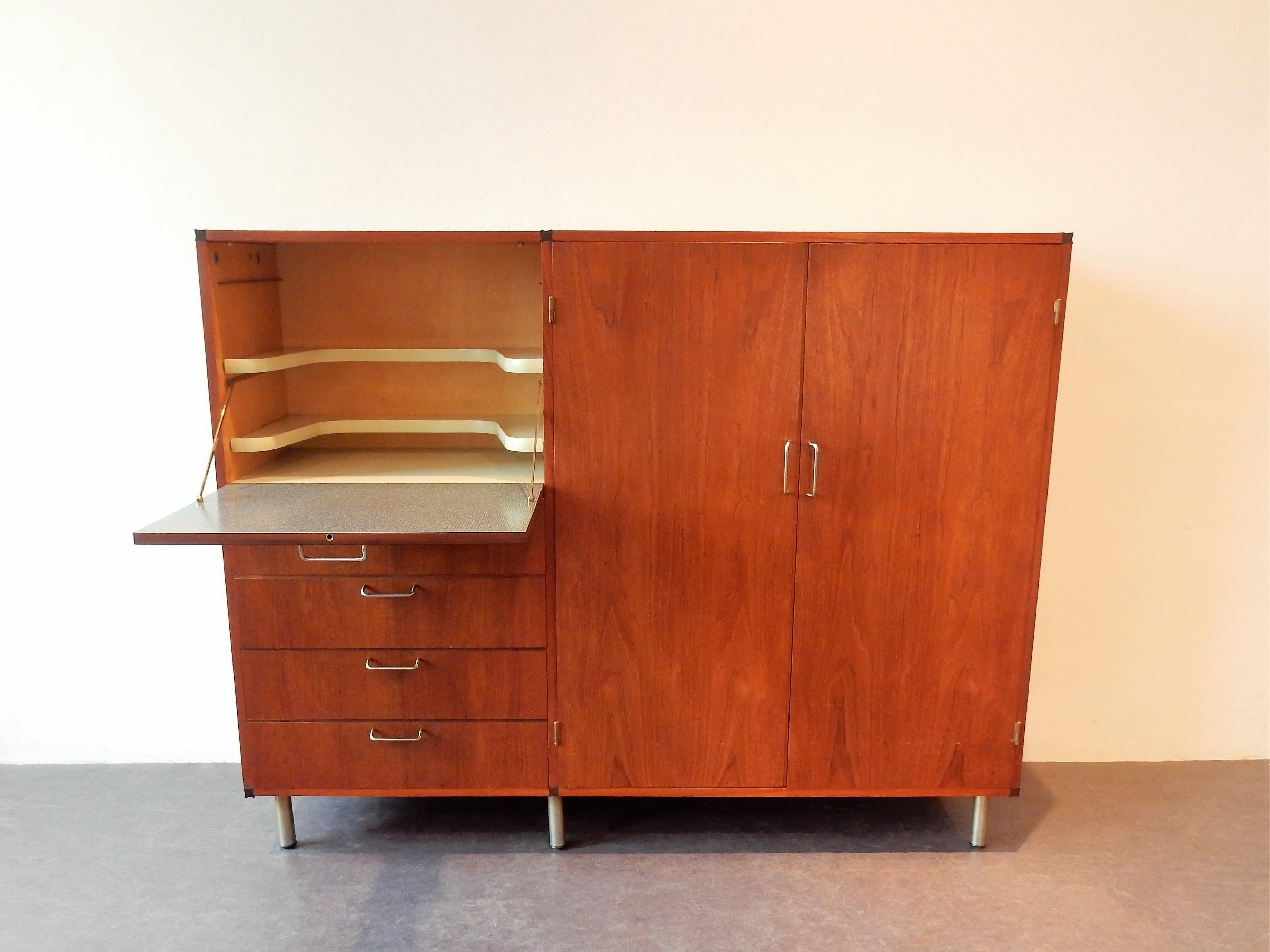 Mid-Century Modern Made to Measure CT71 Cabinet by Cees Braakman for Pastoe, 1950s-1960s