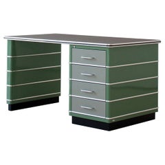Made to Measure Metal Desk, Lacquered Metal, Industrial Design, Germany, 2018