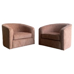 Made to Order Barrel Chairs- Pair