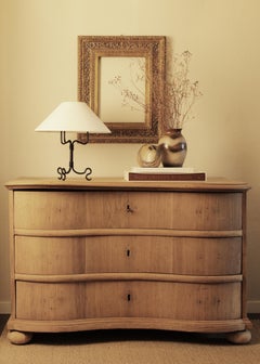 Made-to-Order Hand-Forged Wrought Iron Table Lamp, Belgian Linen Shade