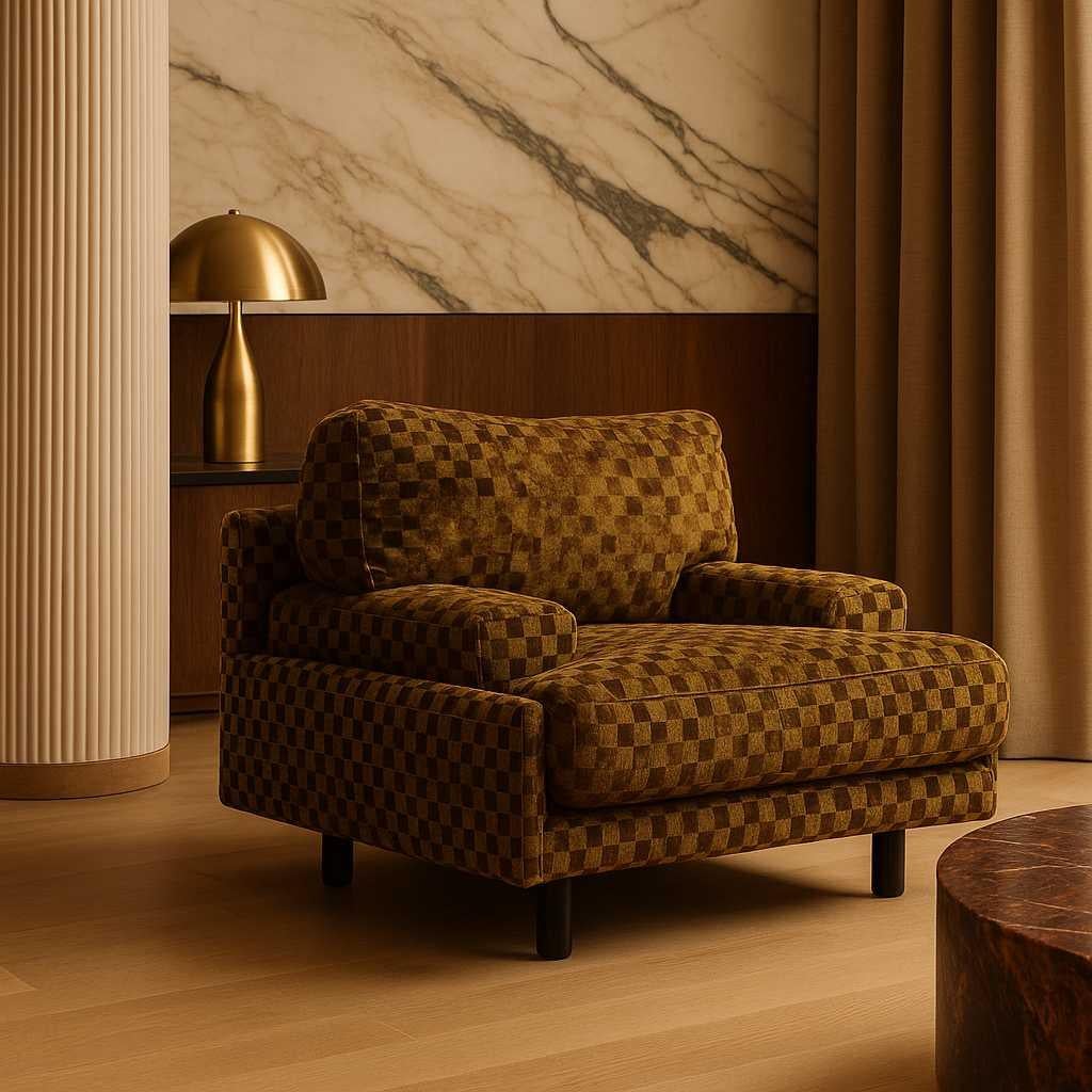 Postmoderne Chaise longue italienne des années 1980, fabriquée sur commande - Design sculptural inspiré du vintage en vente