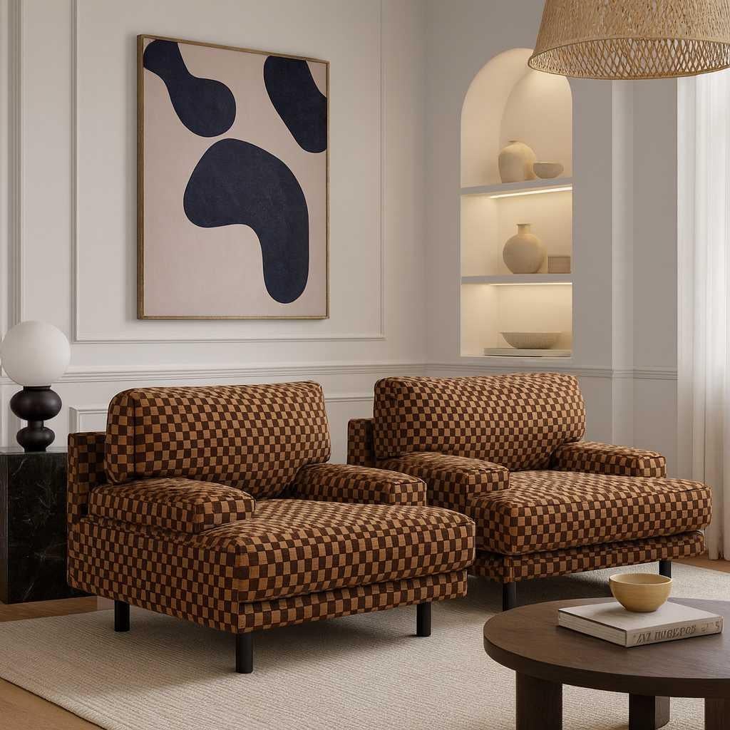 Chaise longue italienne des années 1980, fabriquée sur commande - Design sculptural inspiré du vintage Neuf - En vente à Rancho Cucamonga, CA