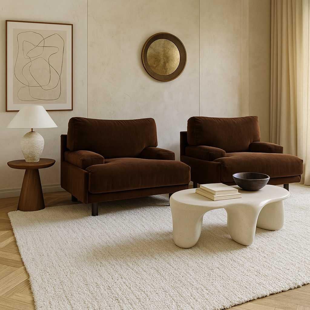 Chaise longue italienne des années 1980, fabriquée sur commande - Design sculptural inspiré du vintage en vente 2