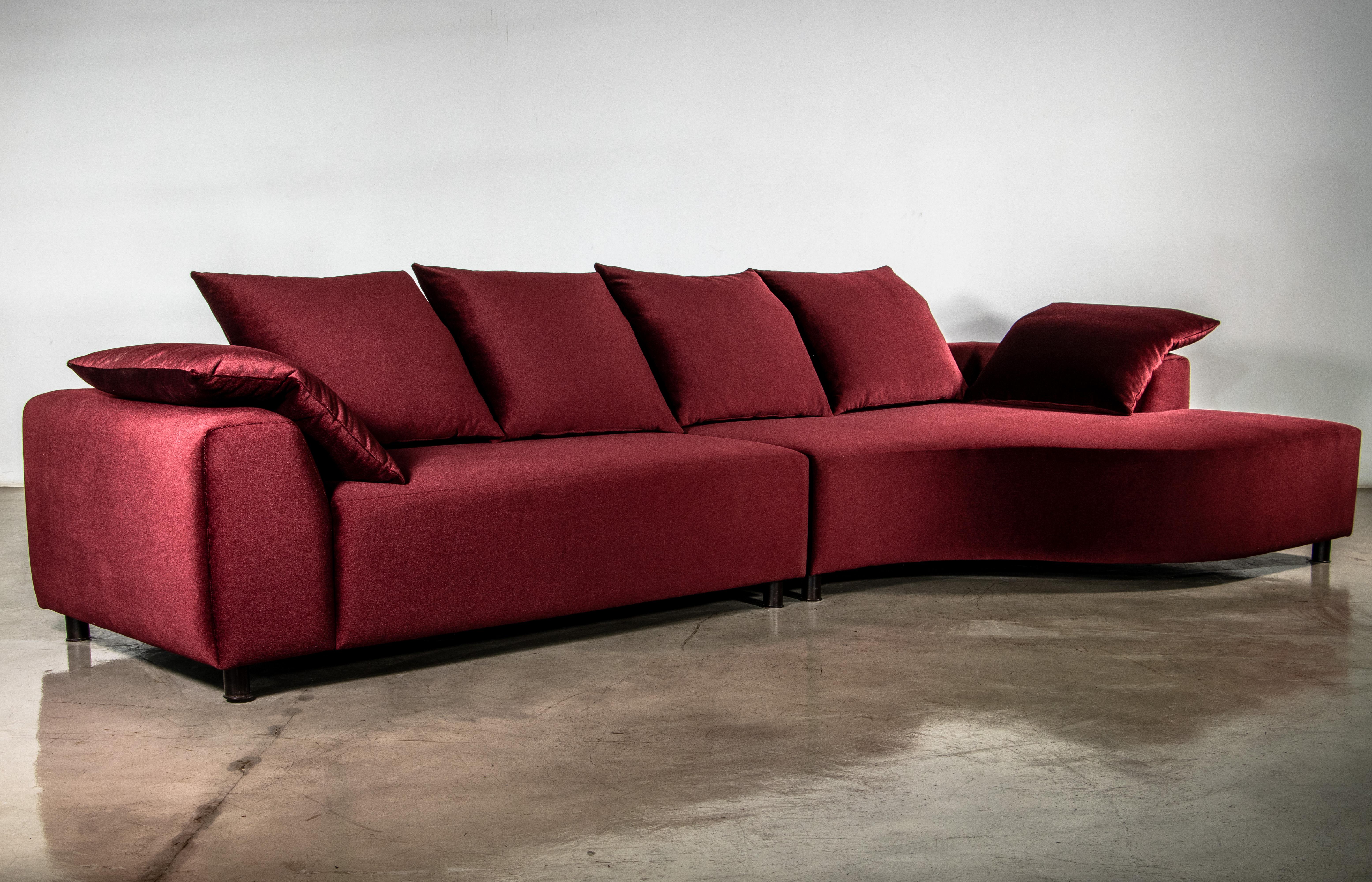 Canapé sectionnel moderne et personnalisable sur commande en COM par Costantini, Sofia en vente 8