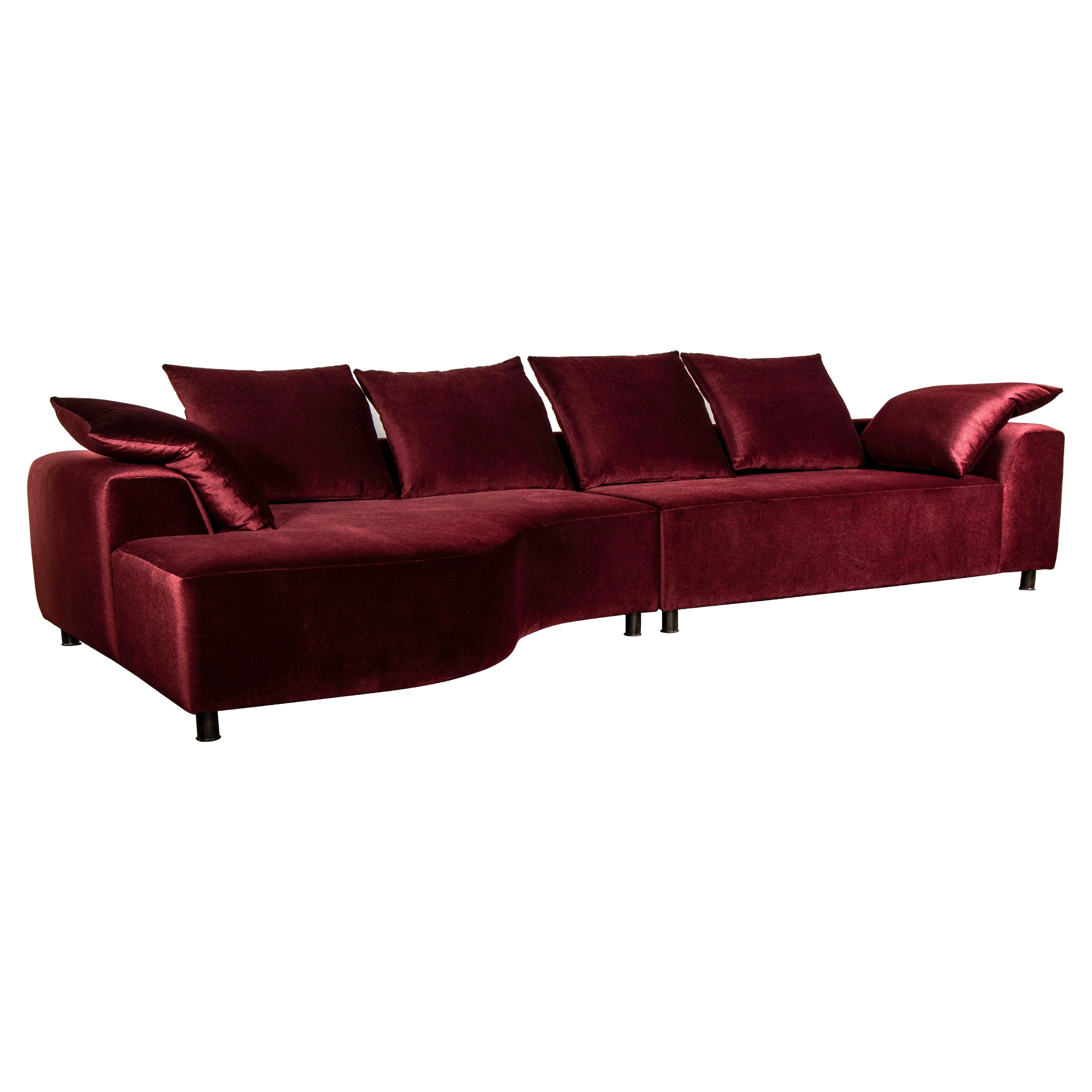 Canapé sectionnel moderne et personnalisable sur commande en COM par Costantini, Sofia en vente