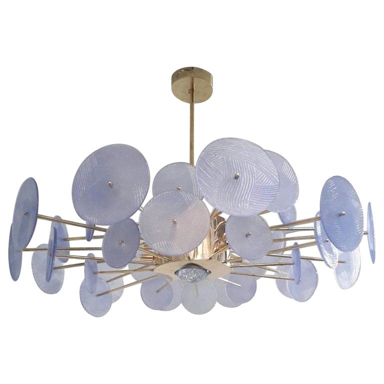 Made to Order Periwinkle Chandelier for Adriel For Sale
