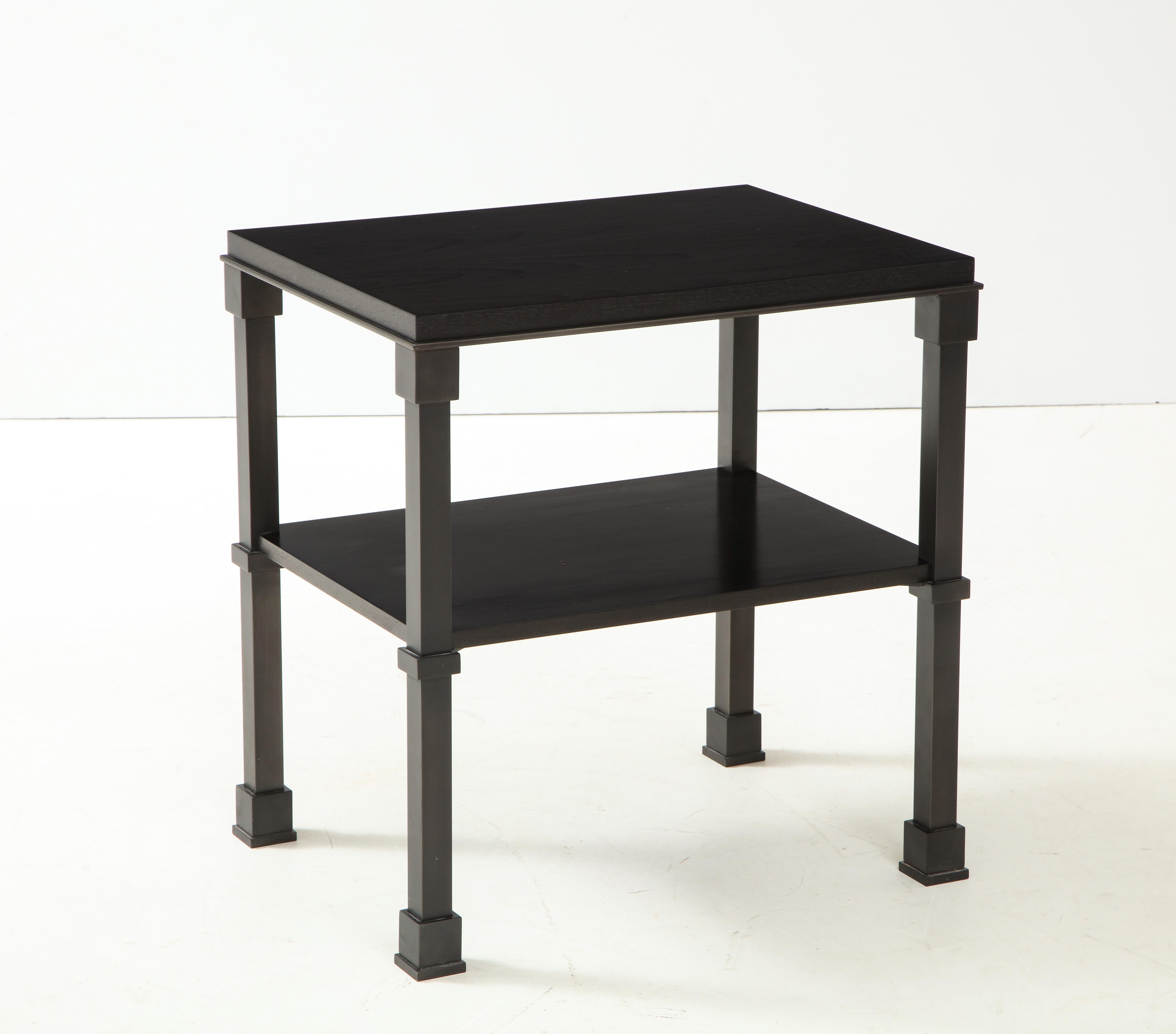 Hand-Crafted Made to Order Quinet End Table For Sale