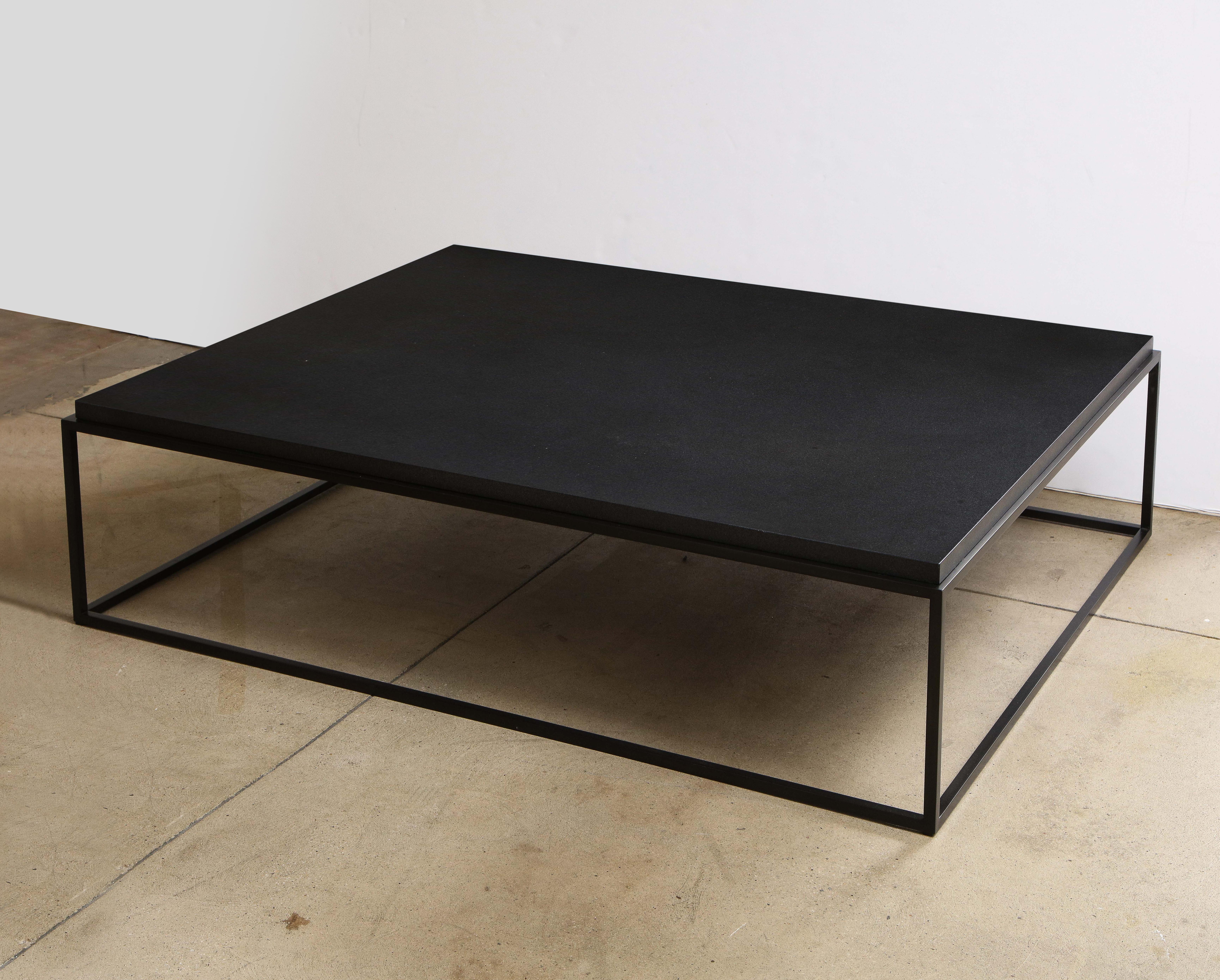 black stone coffee table