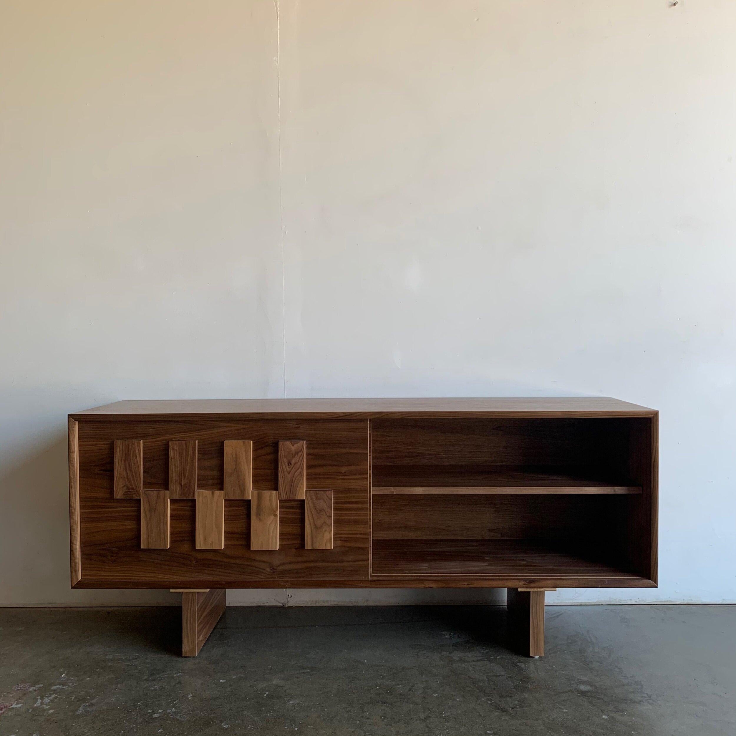 Mid-Century Modern Made To Order Santos Credenza For Sale