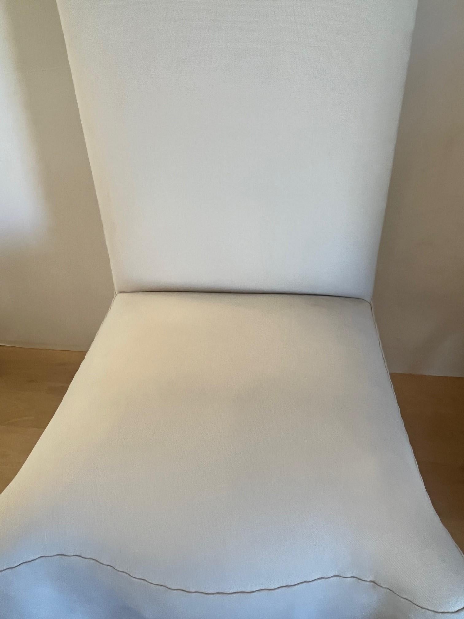 Made to Order Skirted Genovese Dining Side Chair For Sale 1