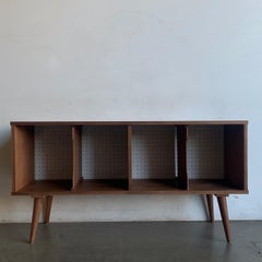 Made To Order Walnut Record Holder Compact Version