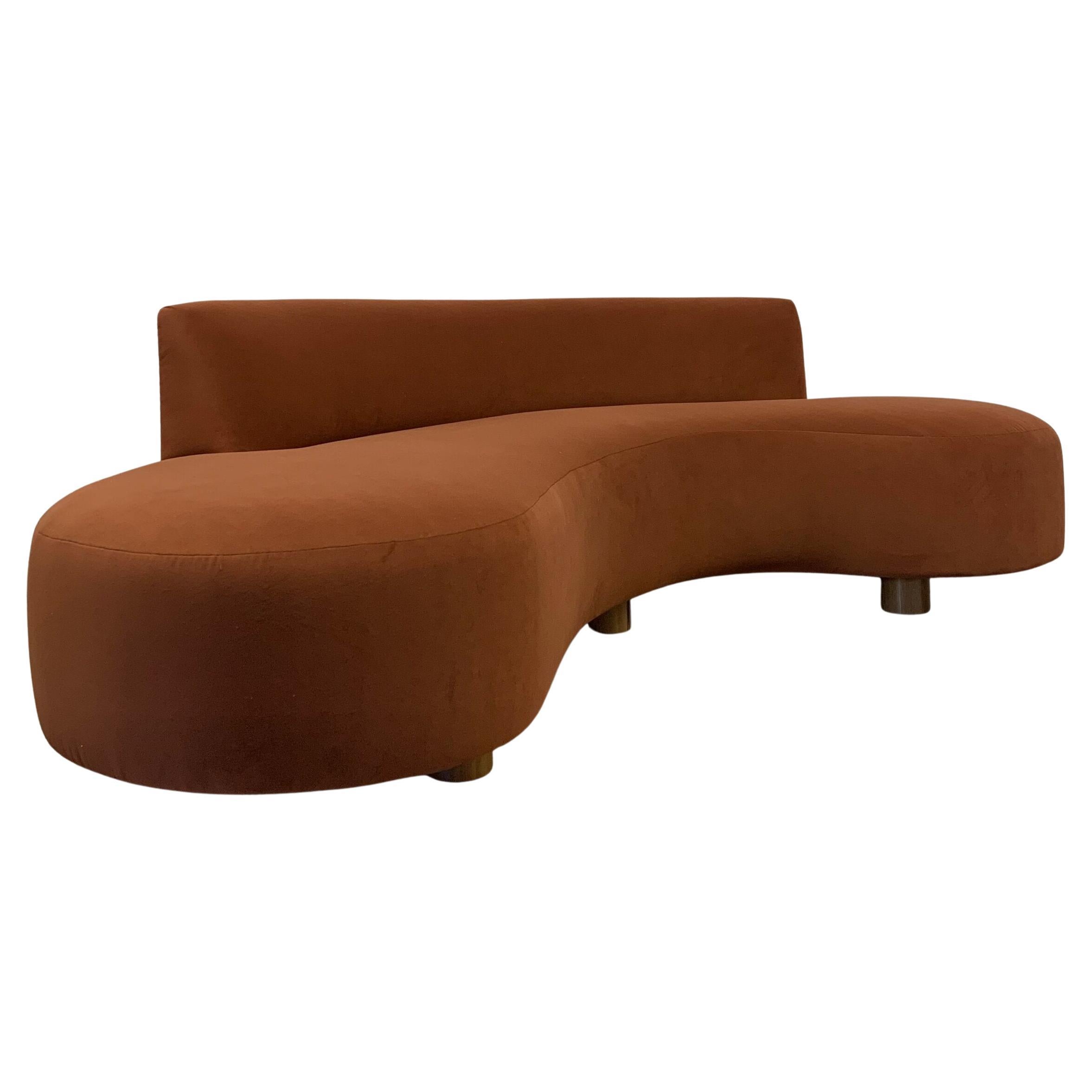 Made to Order Wave Sofa By VOP For Sale