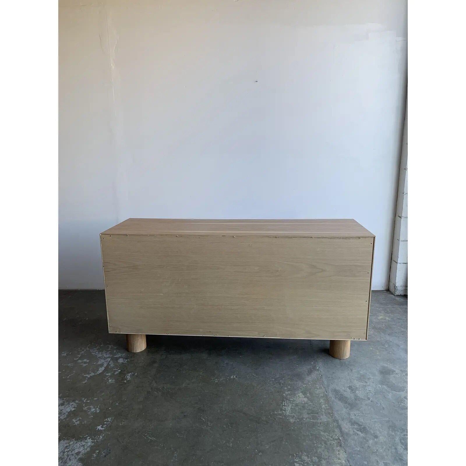 Made To Order White Oak “Ojos” Dresser For Sale 1