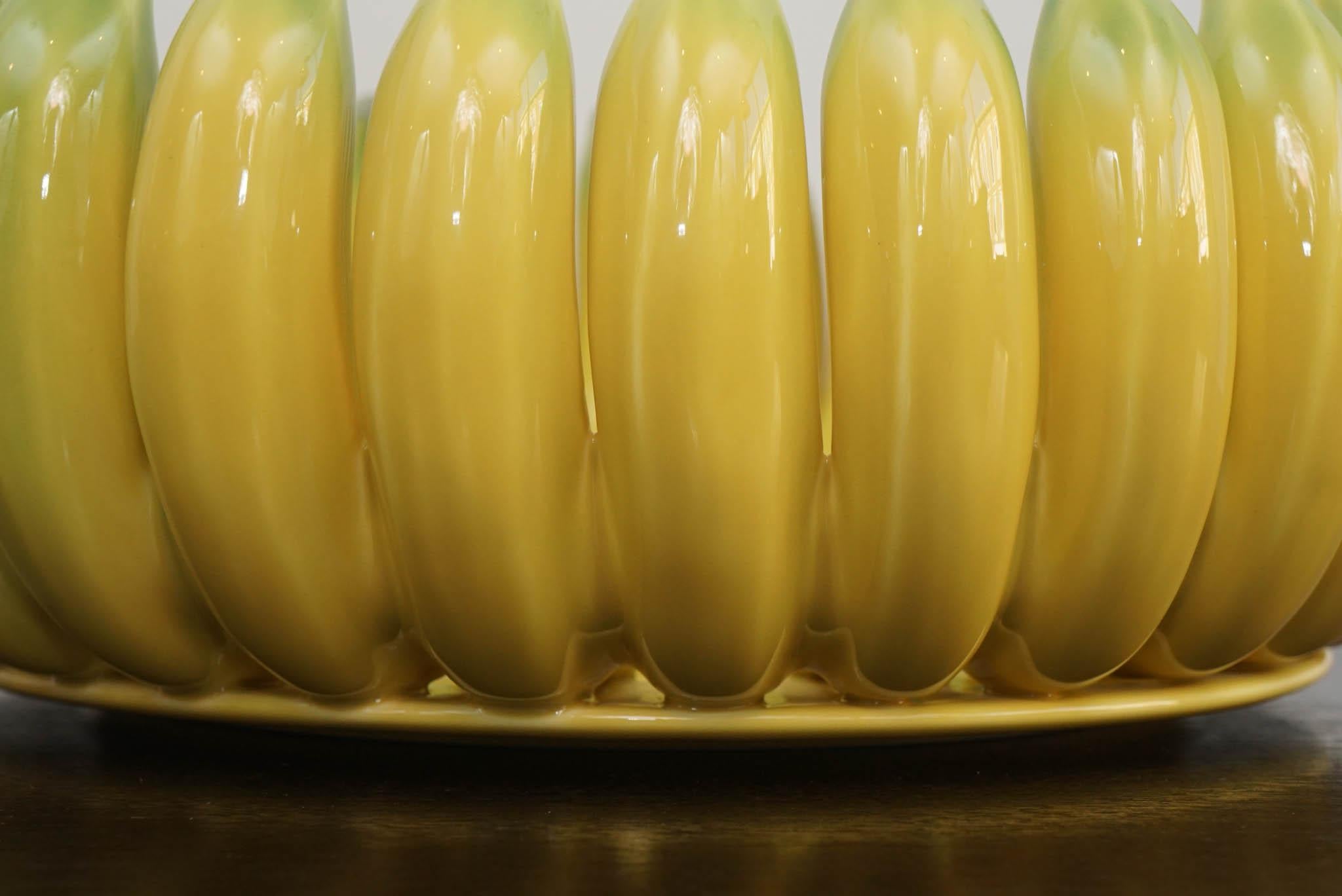 Contemporary Madeira Banana Bowl