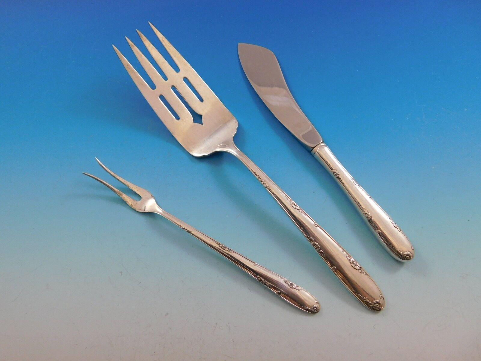 Madeira by Towle Set di posate in argento sterling per 12 persone 75 pezzi in vendita 6