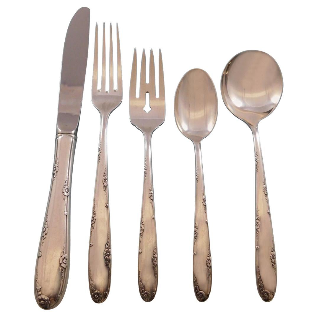 Madeira by Towle Sterling Silver Flatware Set for 12 Service 75 Pieces