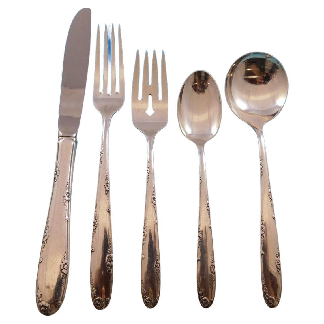 Madeira by Towle Set di posate in argento sterling per 12 persone 75 pezzi