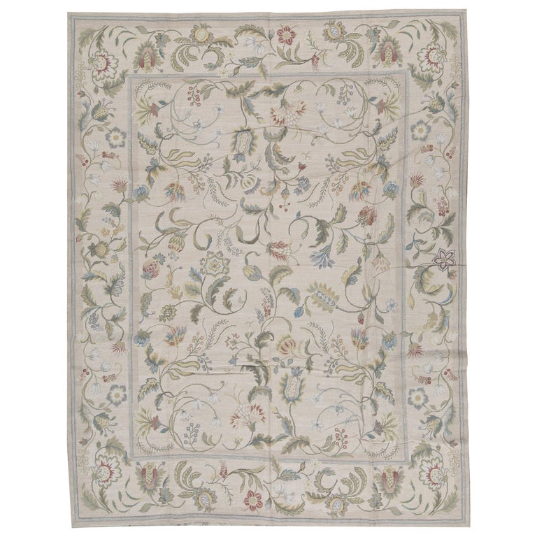 Madeira Needlepoint Fresco AZM For Sale