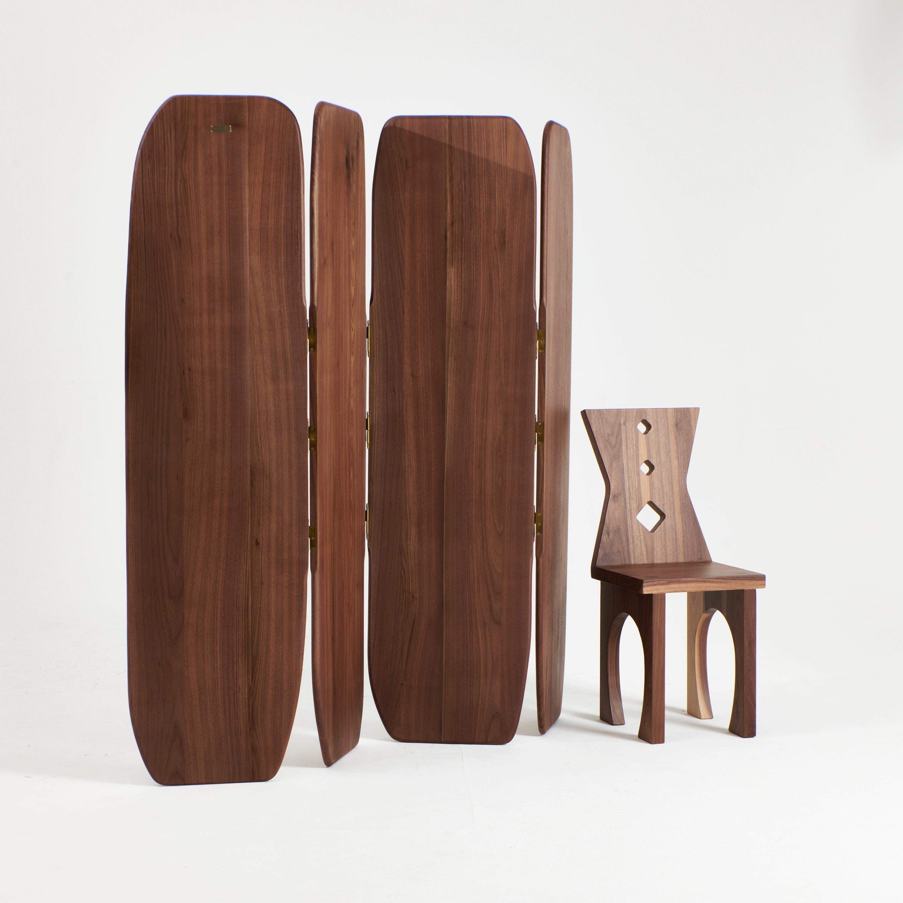 Modern Madeira Room Divider (large) For Sale