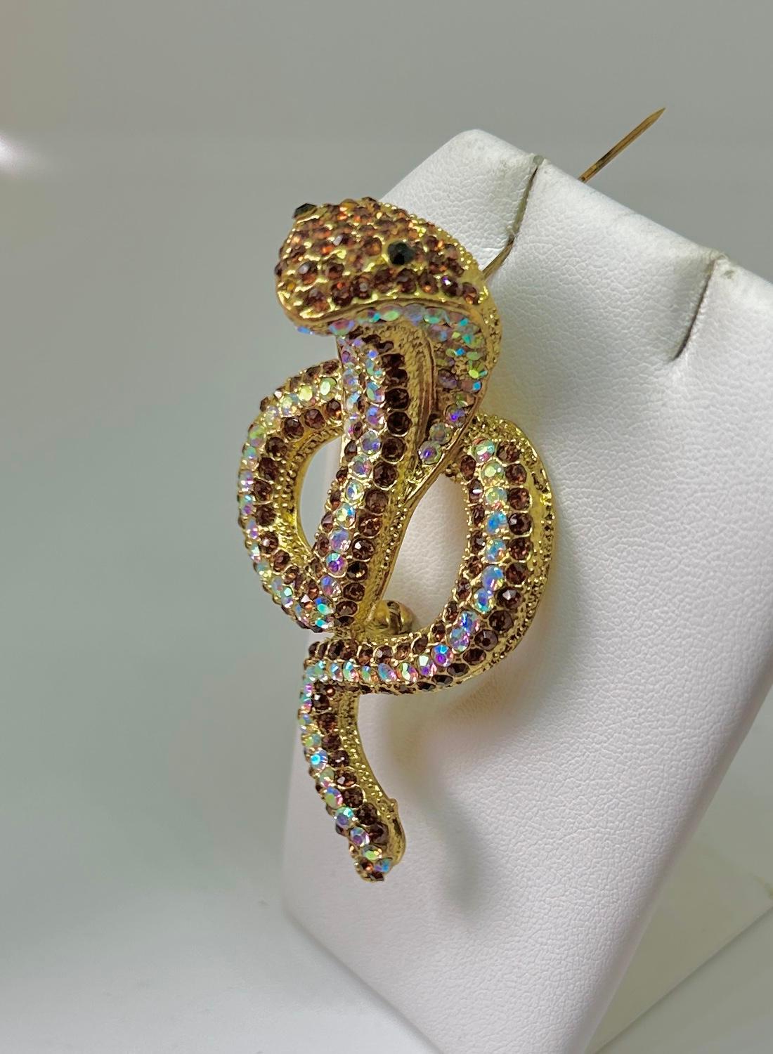 Madeleine Albrights Cobra Snake Serpent Pin Brosche und Read My Pins Buch 7