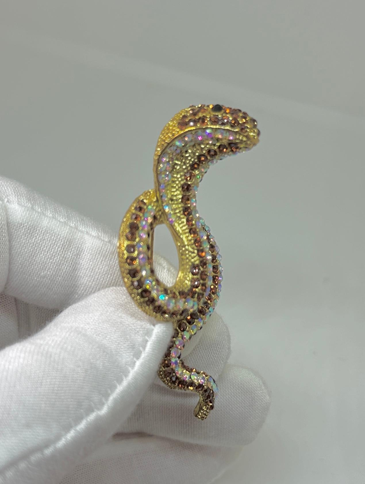 Madeleine Albrights Cobra Snake Serpent Pin Brosche und Read My Pins Buch 8