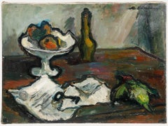 Madeleine Flaschner (1933-2022) - 1960 Oil, Still Life with Key