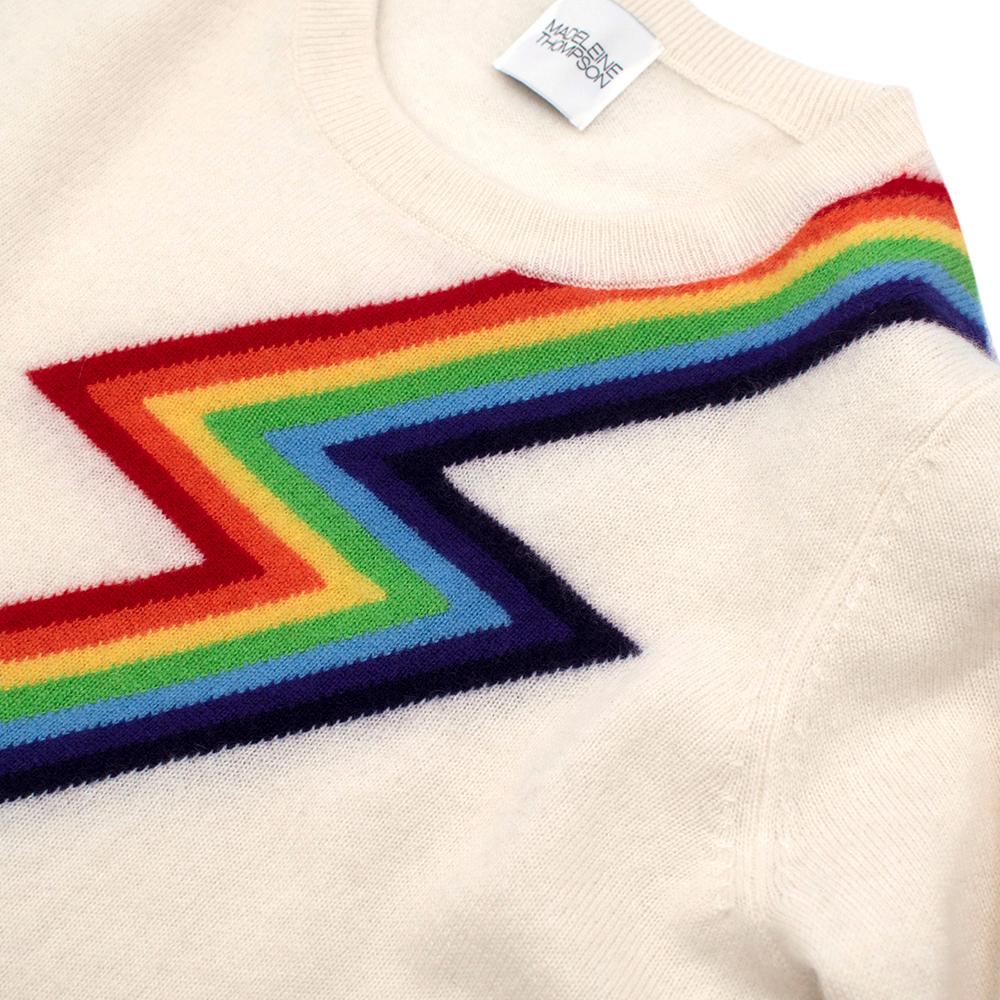 cashmere rainbow sweater
